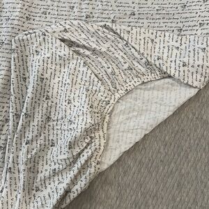 Burt's Bees Baby 100% Organic Cotton Crib Fitted Sheet for Standard Crib